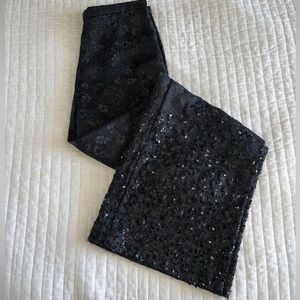 carla carini sparkly lace pants